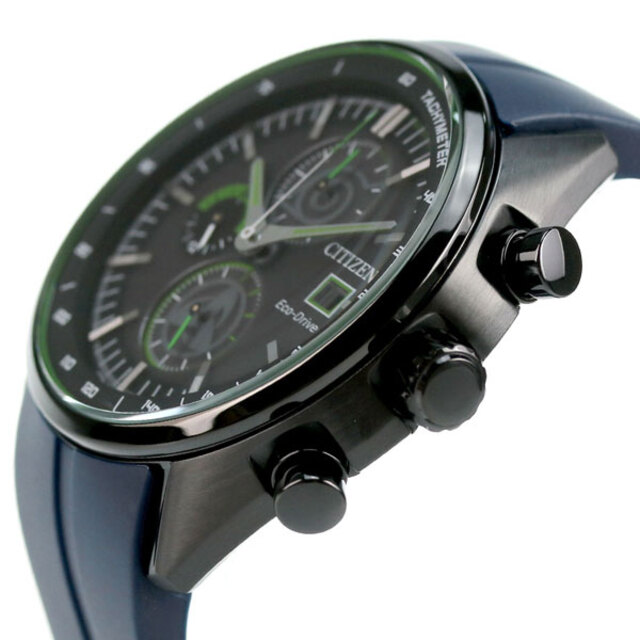 シチズン CITIZEN 腕時計 メンズ CA0597-24E シチズンコレクション エコ・ドライブ NARUTO限定 コラボレーションウォッチ はたけカカシ COLLECTION NARUTO KAKASHI エコ・ドライブ（B612/日本製） ブラックxブルー アナログ表示