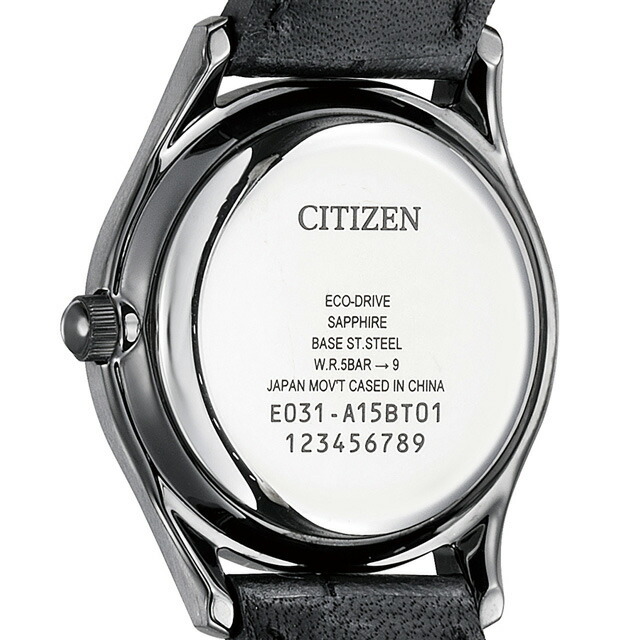 CITIZEN(シチズン)の【新品】シチズン CITIZEN 腕時計 レディース EM0406-12E シチズンコレクション エコ・ドライブ ペア限定モデル COLLECTION Eco-Drive エコ・ドライブ（E031/日本製） ブラックxブラック アナログ表示 レディースのファッション小物(腕時計)の商品写真