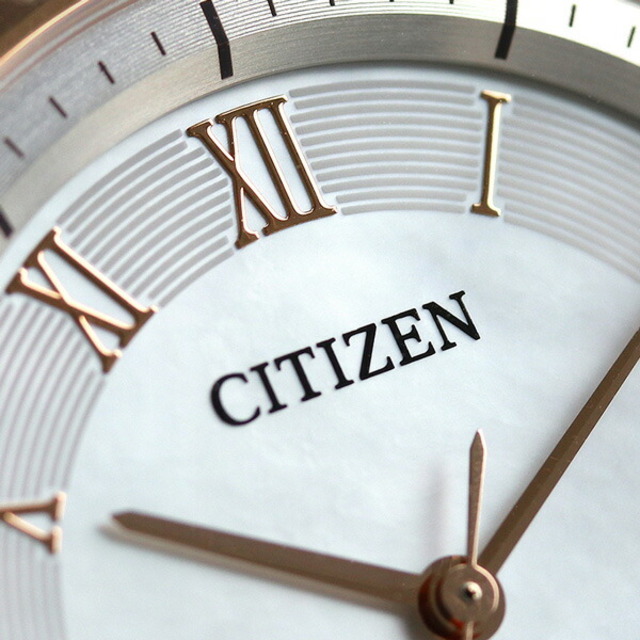 CITIZEN(シチズン)の【新品】シチズン CITIZEN 腕時計 メンズ AR4004-71D エクシード エコ・ドライブ 年差±10秒 EXCEED エコ・ドライブ（G530） ホワイトシェルxシルバー/ピンクゴールド アナログ表示 メンズの時計(腕時計(アナログ))の商品写真