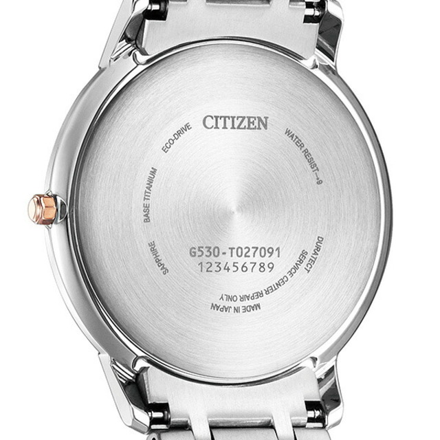 CITIZEN(シチズン)の【新品】シチズン CITIZEN 腕時計 メンズ AR4004-71D エクシード エコ・ドライブ 年差±10秒 EXCEED エコ・ドライブ（G530） ホワイトシェルxシルバー/ピンクゴールド アナログ表示 メンズの時計(腕時計(アナログ))の商品写真