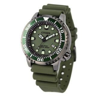 シチズン(CITIZEN)の【新品】シチズン CITIZEN 腕時計 メンズ BN0157-11X プロマスター MARINEシリーズ エコ・ドライブ PROMASTER MARINE Eco-Drive エコ・ドライブ（E168/日本製） カーキxカーキ アナログ表示(腕時計(アナログ))