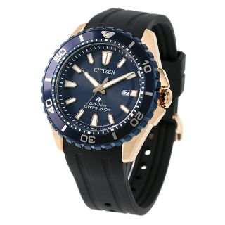 シチズン(CITIZEN)の【新品】シチズン CITIZEN 腕時計 メンズ BN0196-01L プロマスター マリンシリーズ PROMASTER MARINE SERIES エコ・ドライブ（E168/日本製） ネイビーxブラック アナログ表示(腕時計(アナログ))