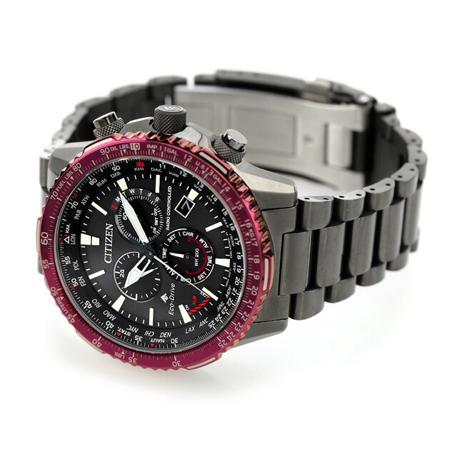CITIZEN - シチズン 腕時計 メンズ CB5009-55E CITIZEN エコ・ドライブ電波（E660/日本製） ブラックxブラック アナログ表示