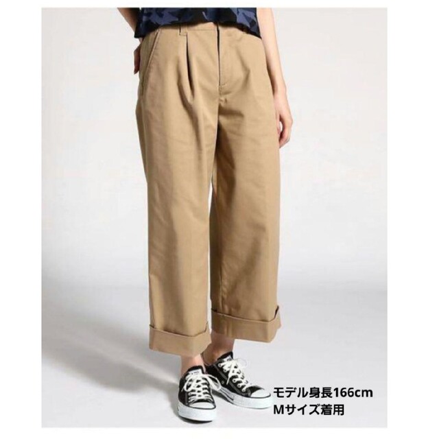 Dickies(ディッキーズ)のDickies クロップドワイドパンツ レディースのパンツ(クロップドパンツ)の商品写真