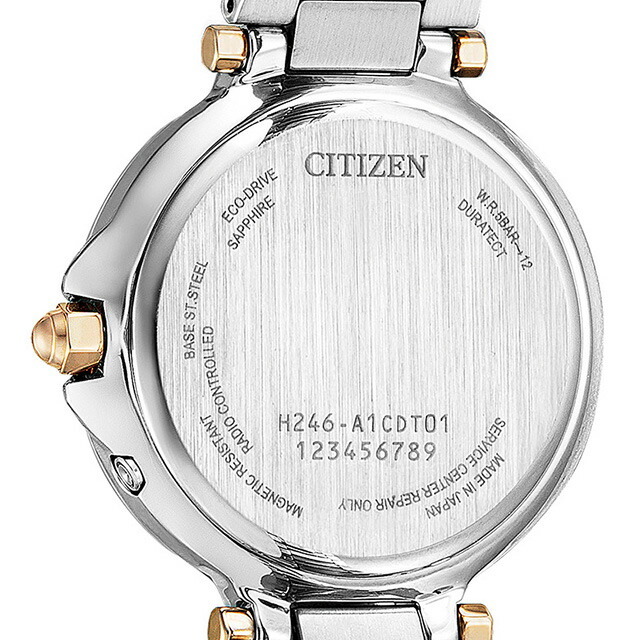 CITIZEN xC クロスシー 電波ソーラー EC1010-06A