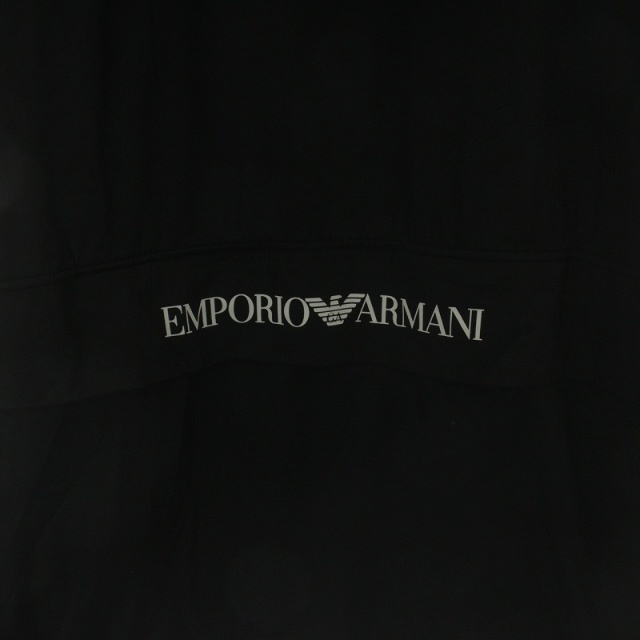 EMPORIO ARMANI ブルゾン ジャケット フード 56 XL 黒 - 8