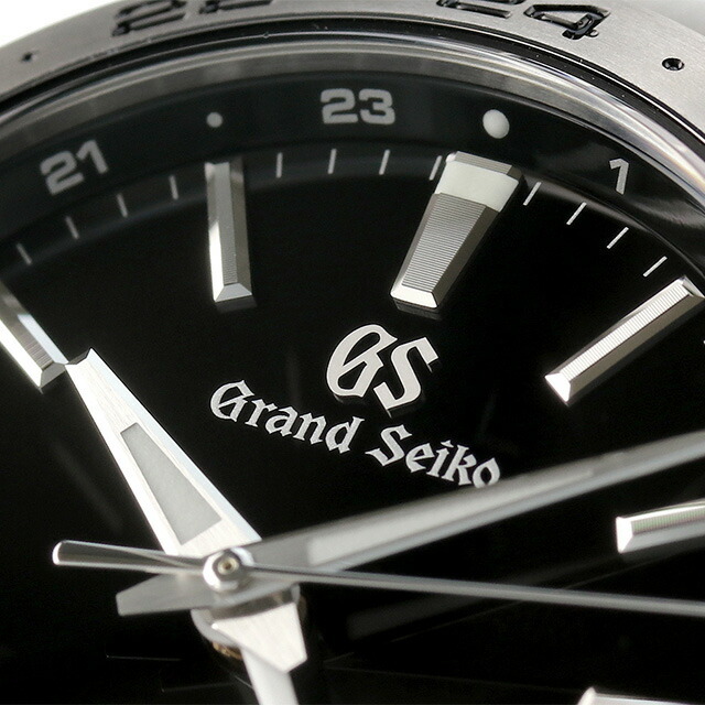 グランド セイコー GRAND SEIKO 腕時計 メンズ SBGN027 スポーツコレクション アクティブ Sport Collection Active クオーツ（9F86） ブラックxシルバー アナログ表示