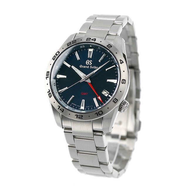 【新品】グランド セイコー GRAND SEIKO 腕時計 メンズ SBGN029 スポーツコレクション アクティブ Sport Collection Active クオーツ（9F86） ネイビーxシルバー アナログ表示約19mmバックル幅