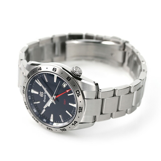 グランド セイコー GRAND SEIKO 腕時計 メンズ SBGN029 スポーツコレクション アクティブ Sport Collection Active クオーツ（9F86） ネイビーxシルバー アナログ表示