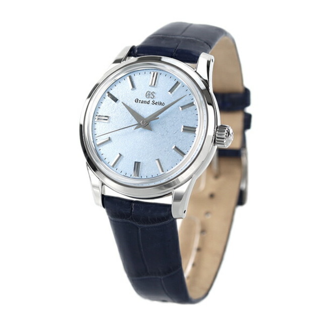 グランド セイコー GRAND SEIKO 腕時計 メンズ SBGW283 クラシックデザイン Elegance Collection Classic The flow of seasons 手巻き（9S64） ライトブルーxネイビー アナログ表示