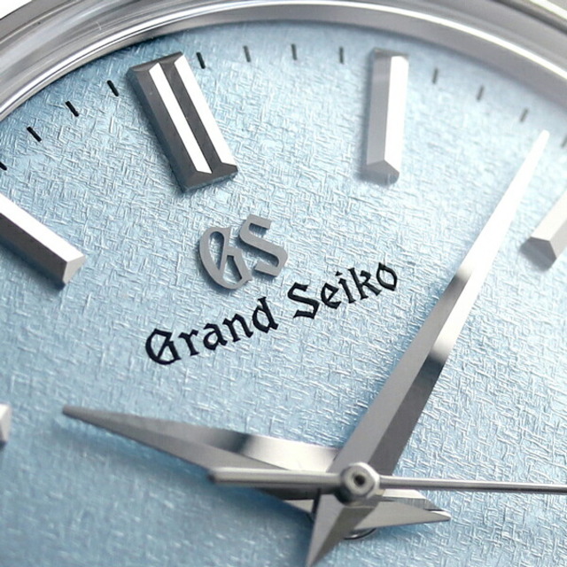 グランド セイコー GRAND SEIKO 腕時計 メンズ SBGW283 クラシックデザイン Elegance Collection Classic The flow of seasons 手巻き（9S64） ライトブルーxネイビー アナログ表示