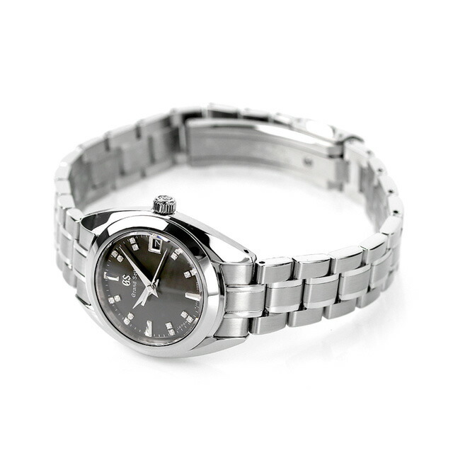 Grand Seiko(グランドセイコー)の【新品】グランド セイコー GRAND SEIKO 腕時計 レディース STGF373 エレガンス コレクション スモールレディス ELEGANCE COLLECTION SMALL LADIES クオーツ（4J52） グレーシルバーxシルバー アナログ表示 レディースのファッション小物(腕時計)の商品写真