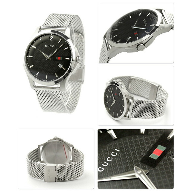 Gucci - グッチ GUCCI 腕時計 メンズ YA126308 Gタイムレス クオーツ