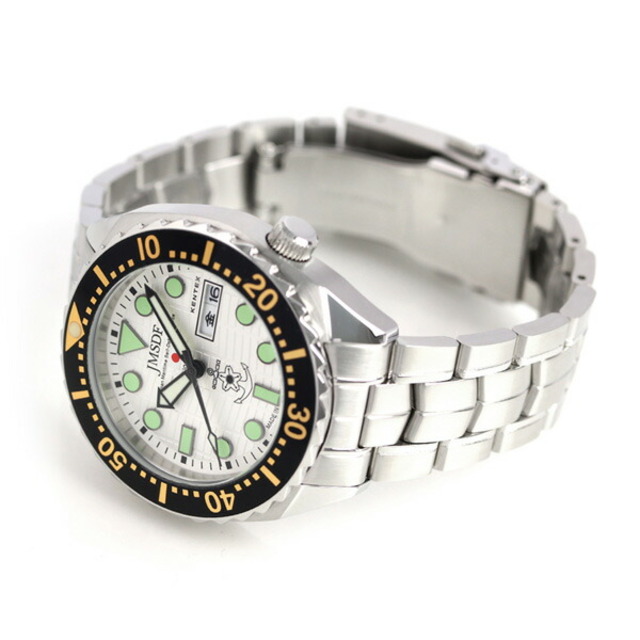 ケンテックス Kentex 腕時計 メンズ S649M-01 JSDF プロ クオーツ クオーツ シルバーxシルバー アナログ表示