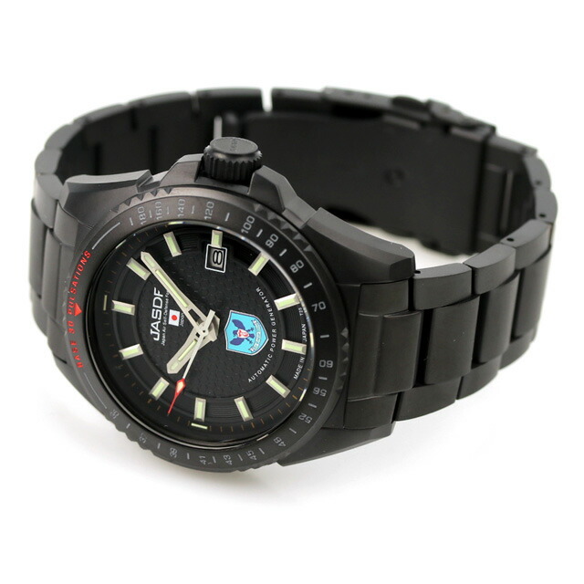 ケンテックス Kentex 腕時計 メンズ S778X-02 航空救難団専用モデル JSDF AGSクオーツ ブラックxブラック アナログ表示