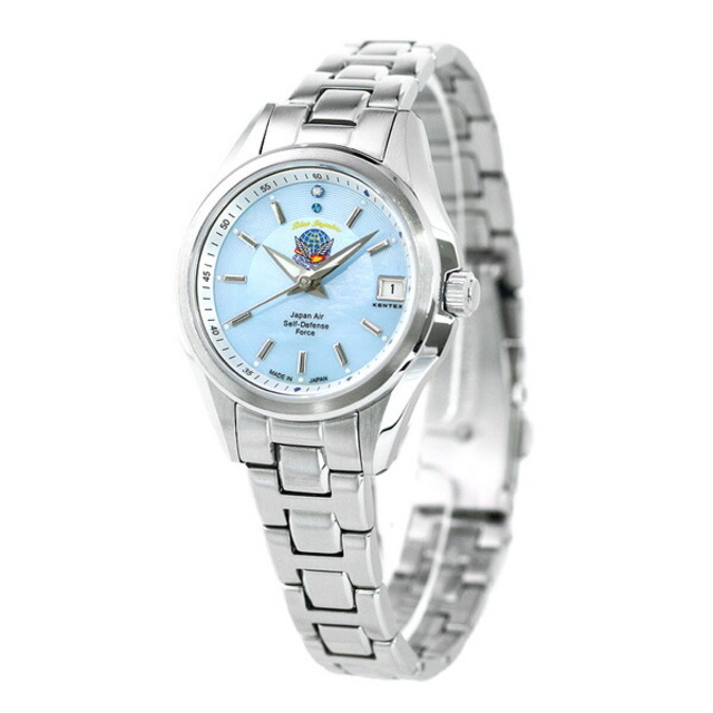 KENTEX(ケンテックス)の【新品】ケンテックス Kentex 腕時計 レディース S789L-05 JSDF ブルーインパルス 33mm JSDF BLUE IMPULSE 33mm クオーツ（VX32） ブルーシェルxシルバー アナログ表示 レディースのファッション小物(腕時計)の商品写真