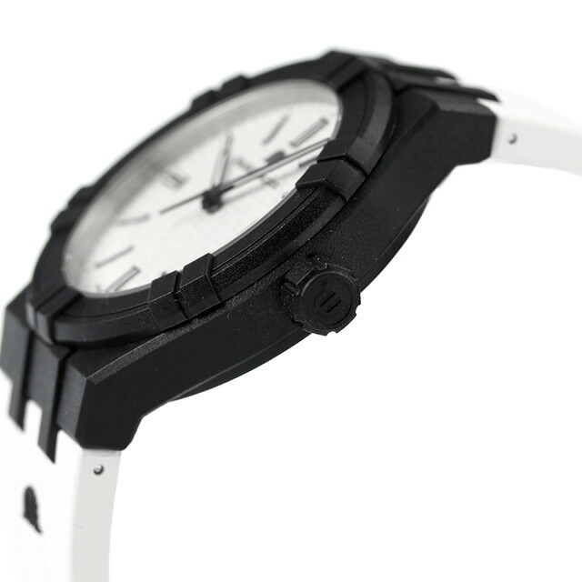 モーリスラクロア MAURICE LACROIX 腕時計 メンズ AI2008-00YZ1-000-0 アイコン タイド スペシャルエディション クオーツ シルバーxホワイト アナログ表示