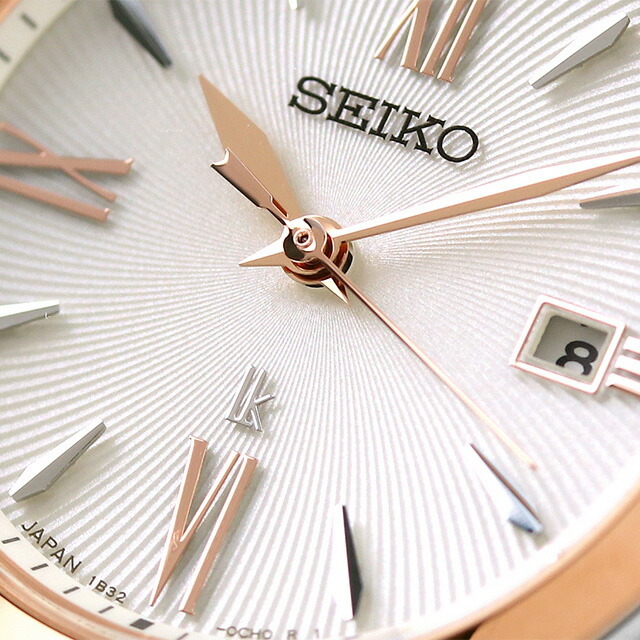 V137 0AR0 SEIKO セイコー 時計 ルキア ゴールドカラー