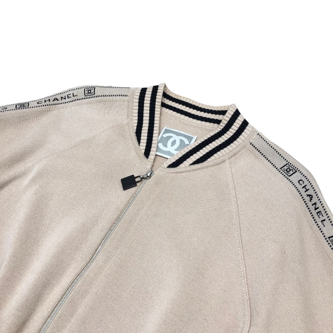 シャネル CHANEL ジップニットブルゾン ブルゾン レディース【中古】