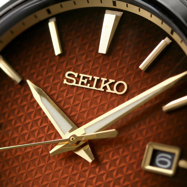 セイコー SEIKO 腕時計 メンズ SARX101 プレザージュ プレステージライン 十三代目市川團十郎襲名記念限定モデル Sharp Edged Series 自動巻き（6R35/手巻き） ブラウングラデーションxブラック/ブラウン アナログ表示