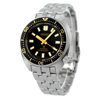 セイコー(SEIKO)の【新品】セイコー SEIKO 腕時計 メンズ SBDC173 プロスペックス ダイバースキューバ メカニカル DIVER SCUBA 自動巻き（6R35/手巻付き） ブラックxシルバー アナログ表示(腕時計(アナログ))