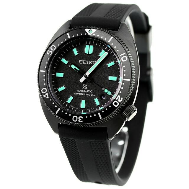 SEIKO - セイコー 腕時計 メンズ SBDC183 SEIKO 自動巻き（6R35/手巻き付き） ブラックxブラック アナログ表示