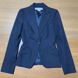 ザラ(ZARA)のZARA ザラ テーラードジャケット　黒　日本サイズのS位(テーラードジャケット)