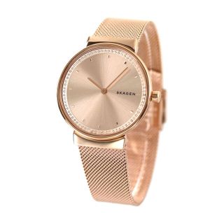 スカーゲン(SKAGEN)の【新品】スカーゲン SKAGEN 腕時計 レディース SKW2751 アネリー 34mm ANNELIE 34mm クオーツ ピンクゴールドxピンクゴールド アナログ表示(腕時計)