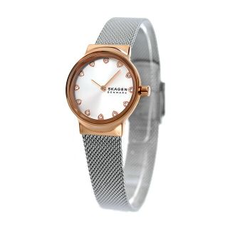 スカーゲン(SKAGEN)の【新品】スカーゲン SKAGEN 腕時計 レディース SKW3025 フレヤリール FREJA LILLE クオーツ シルバーxシルバー アナログ表示(腕時計)