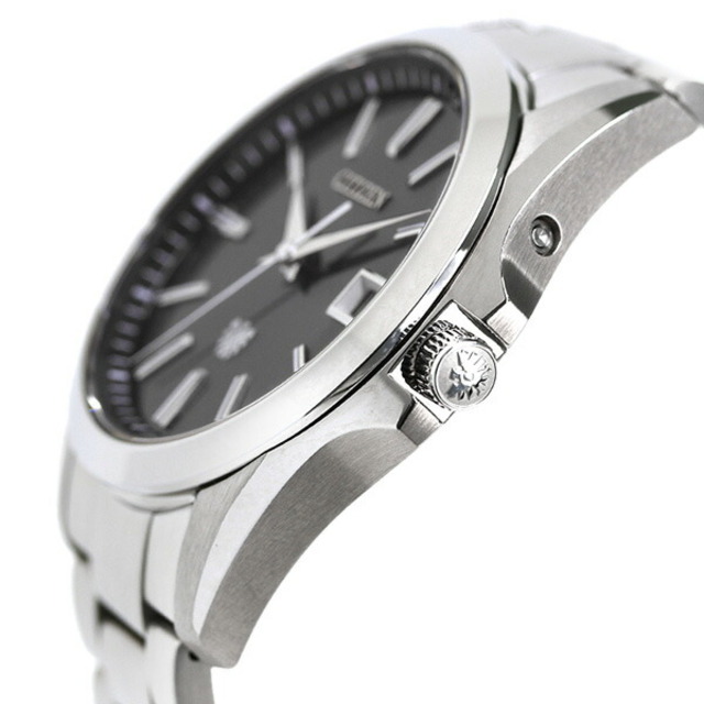 シチズン CITIZEN 腕時計 メンズ AQ4060-50E ザ・シチズン 高精度エコ・ドライブ 年差±5秒 Eco-Drive エコ・ドライブ（A060） ブラックxシルバー アナログ表示