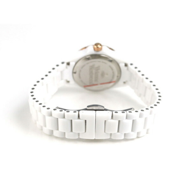 Vivienne Westwood(ヴィヴィアンウエストウッド)の【新品】ヴィヴィアン・ウエストウッド Vivienne Westwood 腕時計 レディース VV088RSWH スローン 2 31mm Sloane II 31mm クオーツ ホワイトxホワイト アナログ表示 レディースのファッション小物(腕時計)の商品写真