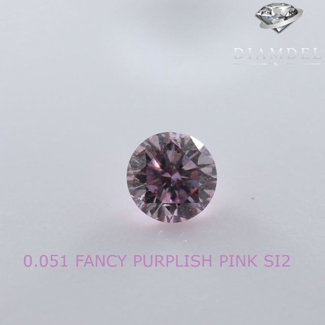 箱付状態ピンクダイヤモンドルース/ F.P.PINK/ 0.051 ct.