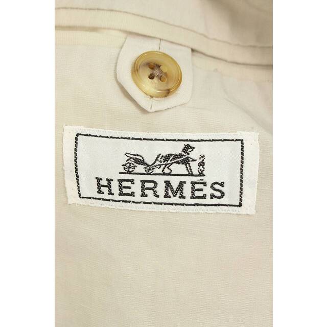 Hermes(エルメス)のエルメス G19906T 麻混2ボタンテーラードジャケット メンズ 50 メンズのジャケット/アウター(その他)の商品写真