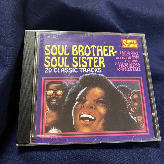 SOUL BROTHER - SOUL SISTER  CD  洋楽 オムニバス エンタメ/ホビーのCD(R&B/ソウル)の商品写真