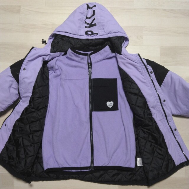 PINK-latte - ピンクラテ M 165㎝ ブルゾン フリース 2wayの通販 PINK-latte - ピンクラテ M 165㎝ ブルゾン フリース 2wayの通販