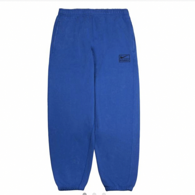 Stussy x Nike Acid Wash Pants "Blue"