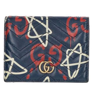 グッチ(Gucci)のグッチ 449421 ダブルGゴースト二つ折り財布 メンズ(財布)