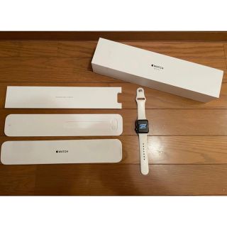 アップルウォッチ(Apple Watch)のApple Watch series3 38mm GPSモデル(その他)