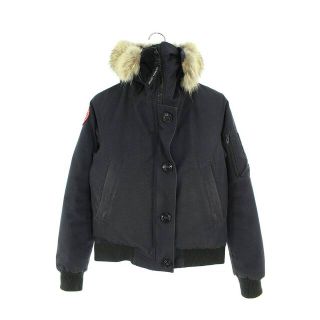 カナダグース(CANADA GOOSE)のカナダグース 7967JL LABRADOR ラブラドールファー付きボンバーダウンジャケット レディース S(ダウンジャケット)