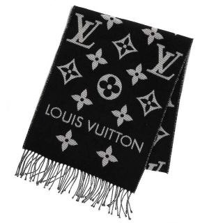 ルイヴィトン(LOUIS VUITTON)のルイヴィトン M78159 エシャルプ・LV エセンシャル シャイン モノグラムウールマフラー レディース(バンダナ/スカーフ)