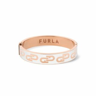 フルラ(Furla)のフルラ FURLA バングル FURLA ARCH FJ0125BTL PINK GOLD/WHITE(ブレスレット/バングル)