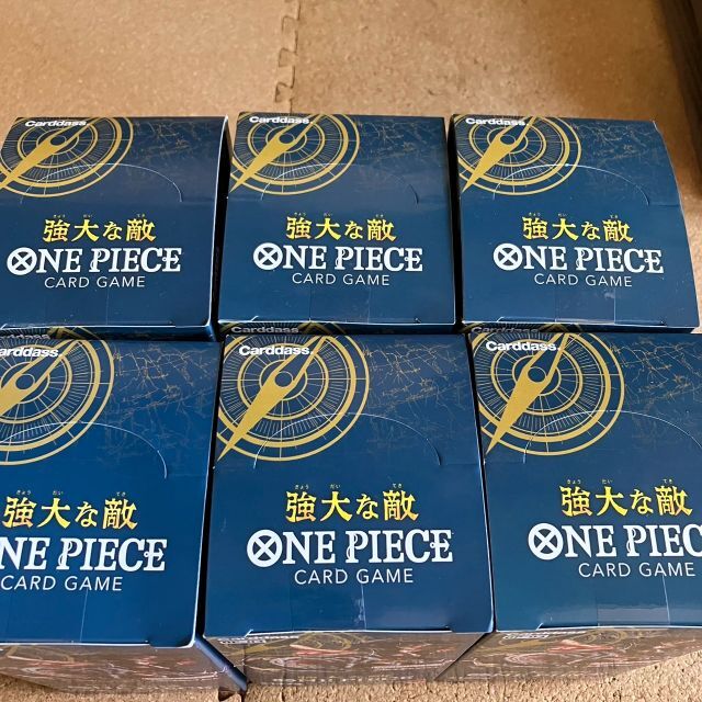 ONE PIECE - ワンピースカード 強大な敵 ６BOX セット 新品 未開封の