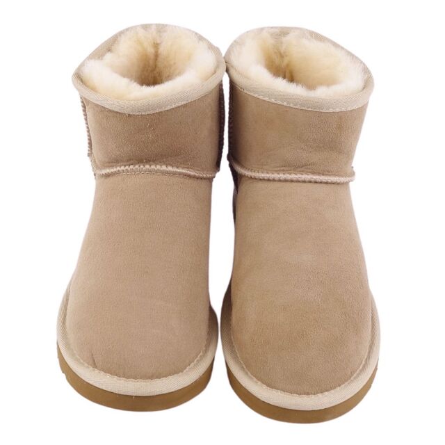 UGG(アグ)の未使用 アグ UGG ブーツ クラシック ミニ 2 CLASSIC MINI 2 ムートン シューズ 靴 レディース 24cm ベージュ レディースの靴/シューズ(ブーツ)の商品写真