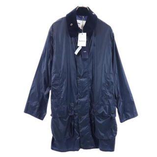 バーブァー(Barbour)の未使用 バブアー パッカブル ナイロン コート 38 ネイビー Barbour 収納袋付き メンズ 【中古】  【230216】(ダッフルコート)