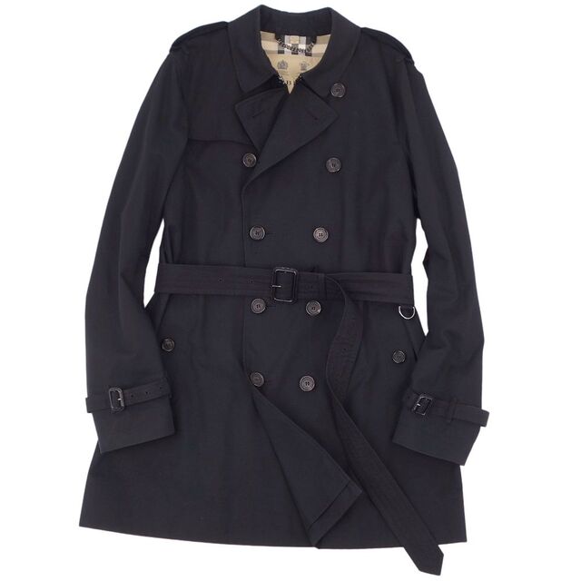 最安 美品 - BURBERRY バーバリー ブラック 56(XL相当) メンズ