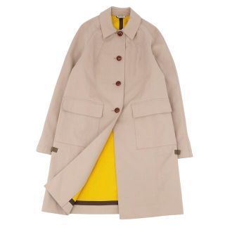 宅配便送料無料 ミュウミュウ miumiu コート ゴム引き ステンカラー