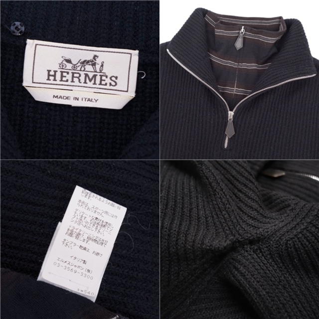 HERMES - エルメス HERMES ニット セーター 2way ロングスリーブ HERMES - エルメス HERMES ニット セーター 2way ロングスリーブ