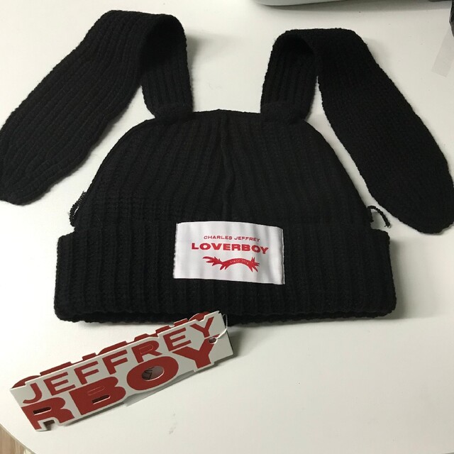 売れ筋介護用品も! Jeffrey Charles LOVERBOY RABBIT CHUNKY ニット帽