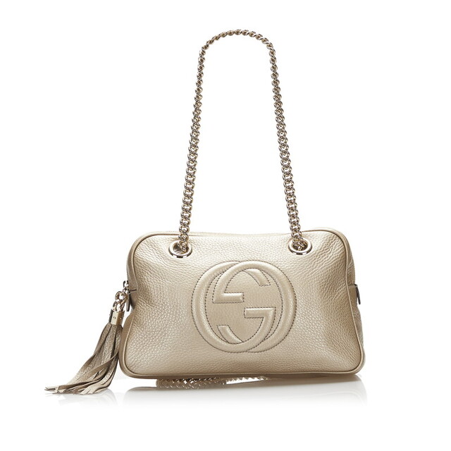 経典ブランド Gucci - グッチ ソーホー フリンジ チェーン ショルダー