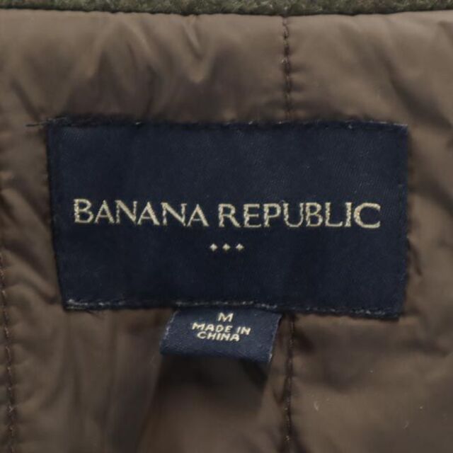 Banana Republic(バナナリパブリック)のバナナリパブリック ウールブレンド ジャケット M カーキ Banana Republic フーディー メンズ 【中古】  【230216】 メンズのジャケット/アウター(ダッフルコート)の商品写真